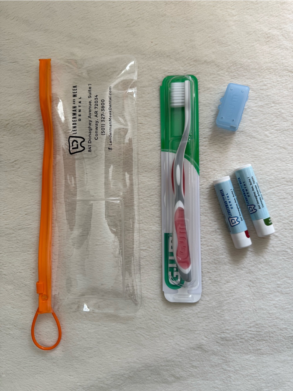 Dental Supplies and Pouch